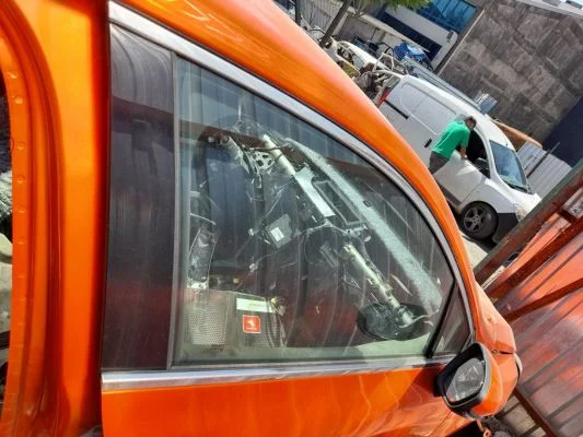 Renault Clio 5 Sağ Ön Kapı Hatasız Turuncu Komple Orjinal Ön Kapı Muayyer