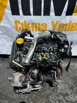 Clio 3  1.5 dizel komple dolu önden marşlı çıkma motor garantili muayyer 2008-2012 arası uyumlu