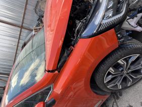 Clio 5 hatasız boyasız  sağ ön çamurluk turuncu hatasız boyasız