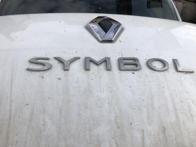 Symbol bagaj nikelajlı yazı çıkma  orjinal  2008-2012